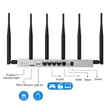Cioswi Openwrt беспроводной гигабитный Wi-Fi маршрутизатор с 3g 4G Lte модемом слот для sim-карты для автомобиля Путешествия бизнес Сильный Стабильный Wi-Fi сигнал