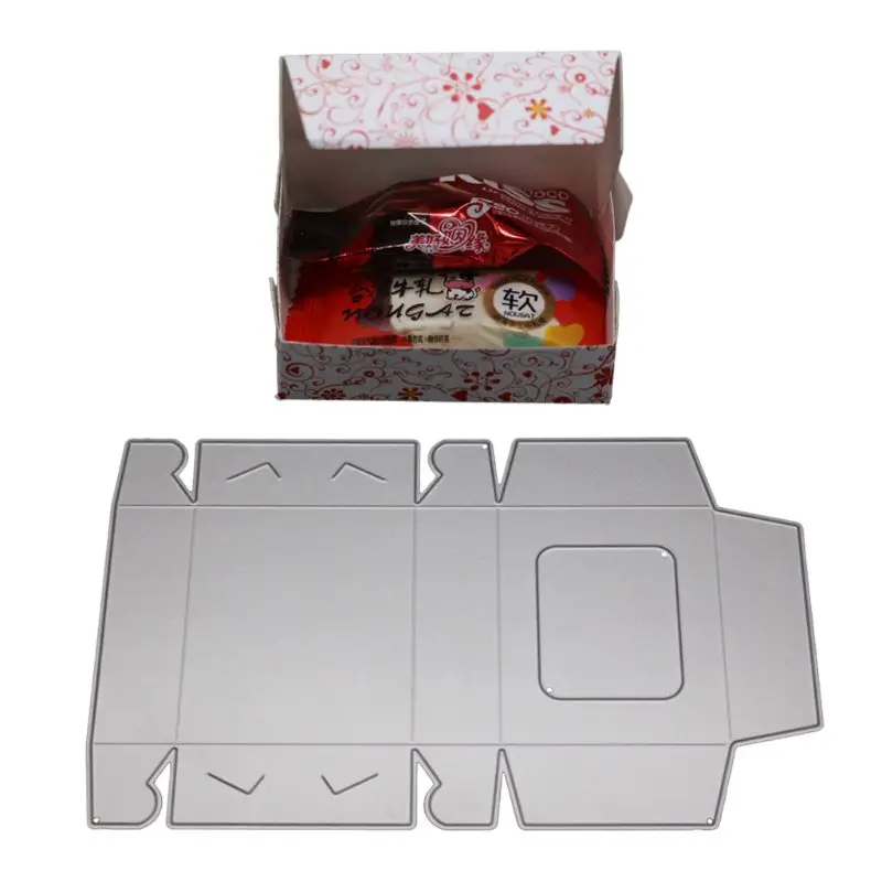 

3D Box Metal Cutting Dies Stencil Scrapbooking Album Stamp Paper Card Embossing Crafts Decor