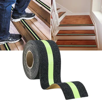 

Anti-Slip Grip Tape Glow-in-Dark for Local Illumination Improves Grip and Prevents Risk of Slippage on Stairs 5x500cm