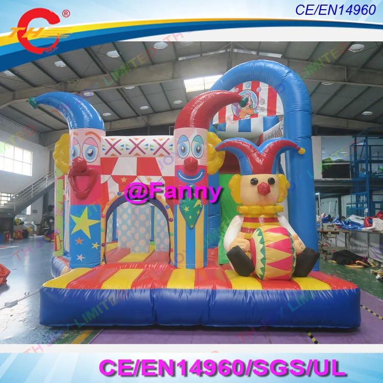 clown bounce house 1