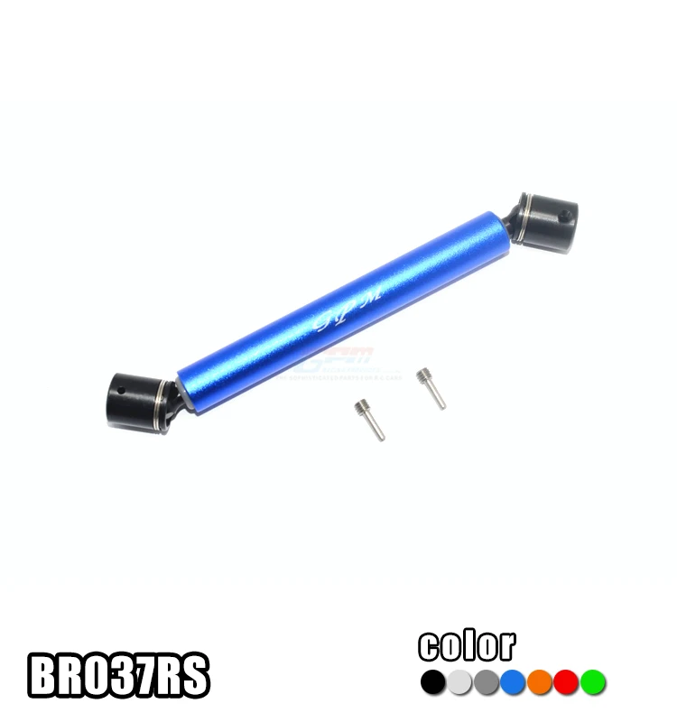 

ALLOY & STEEL REAR CVD DRIVE SHAFT -SET BR037RSA FOR 1/10 SCALE LOSI BAJA REY DESERT TRUCK LOS03008 /ROCK REY
