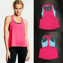Women’s Sports Vest professional quick-drying fitness Tank Top Active workout Yoga clothes T-shirt running Gym Jogging Vest