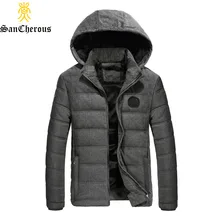 Новое поступление, мужская верхняя одежда, куртка из толстого хлопка, зимнее Теплое повседневное Мужское пальто, размер L-3XL