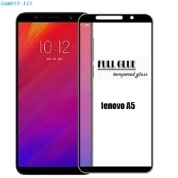 На Алиэкспресс купить стекло для смартфона 2pcs for lenovo a5 5.45дюйм. l18011 glass screen protector full cover tempered glass protective 9h 2.5d glass film a5 2018