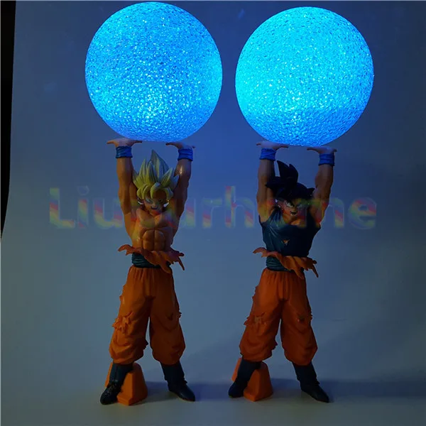 Dragon Ball Z Сон Гоку дух бомба DIY светодиодный ночной Светильник s лампа аниме Dragon Ball DBZ светодиодный светильник Рождественский Декор