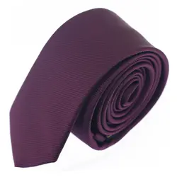 Фиолетовый 5,5 см мужской модный галстук с рисунком «Шотландка» Классические Полосатые Галстуки для деловых свадебных аксессуаров