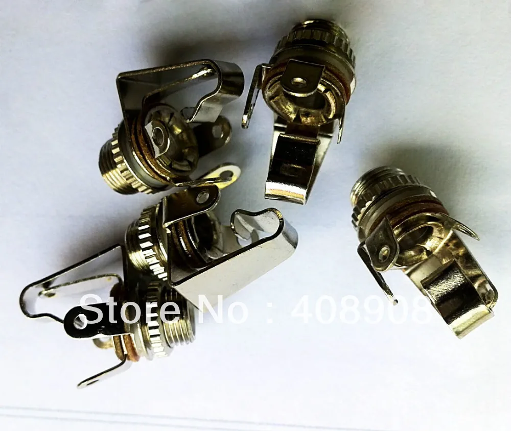 wholesales 3 5MM connector mono headset Headphone 3 5MM mono jack 
