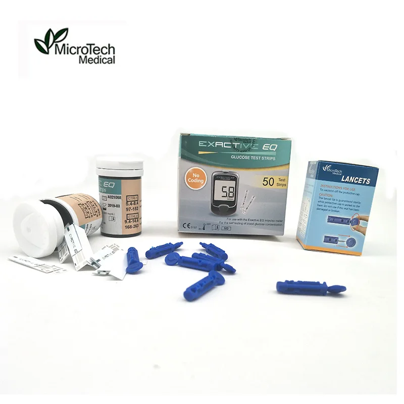 

MICROTECH MEDICAL Test strips Needles Blood Glucose Meters Accessories Diabetic Test Blood Sugar Monitor Accessory EQ Impulse