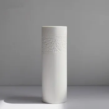 

white ceramic creative vase pot ornaments for home decoration accessories crafts room decoration Art porcelain flowers vases