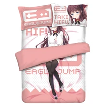 Аниме JK новая игра! Takimoto Hifumi Eagle Jump Manga Косплей Постельные принадлежности наволочки одеяло набор костюм домашний декор
