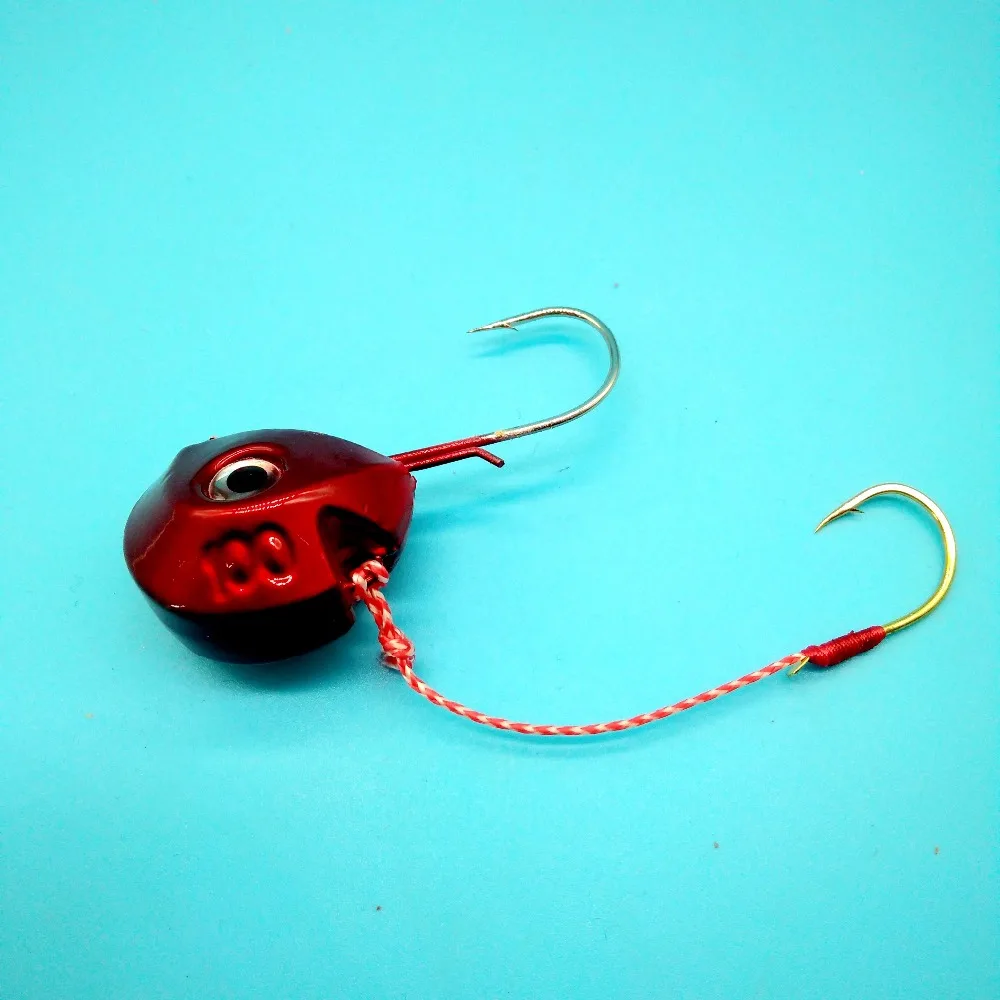 HOOFISH 1 шт./лот свинцовый рыболовный крючок 140 г/120 г/100 г/80 г/60 г/40 г свинцовая головка