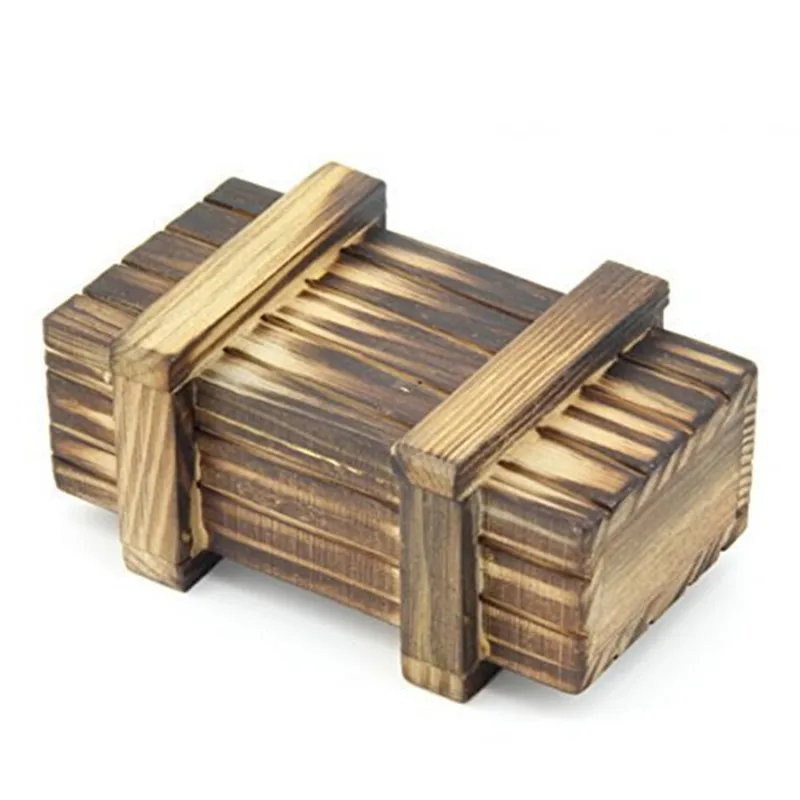 Wood Magic Puzzle Box Secret Mini Compartment Drawer Gift Intelligence Brain Teaser Toy (1)