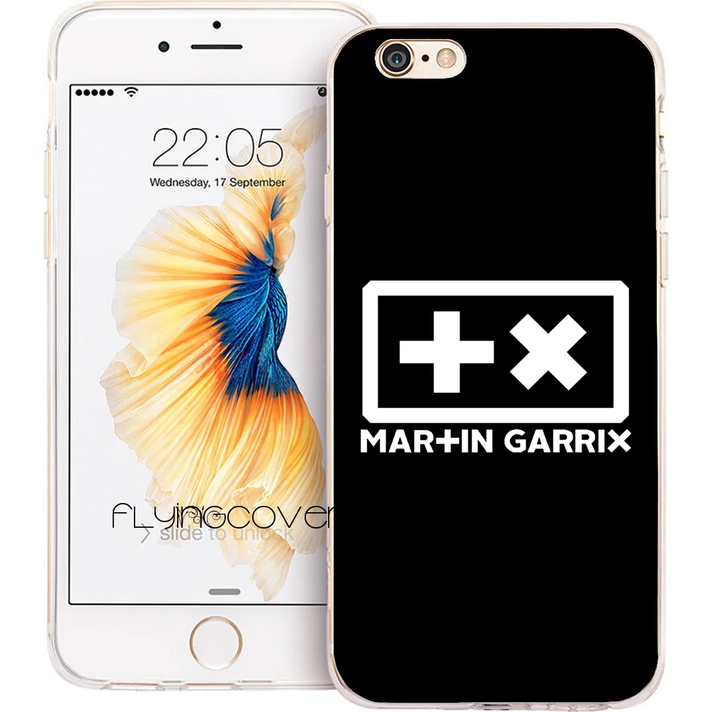 Coque Black Martin Garrix Clear Soft Silicone Phone Cases for iPhone XS Max XR X 7 8 6 6S Plus