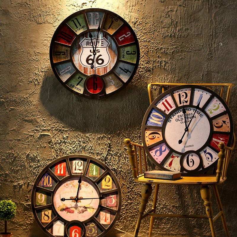 Method for European style of the ancient clock creative restaurant town living room watch mute antique clock Home Furnishing bed Method for European style of the ancient clock creative restaurant town living room watch mute antique clock Home Furnishing bed