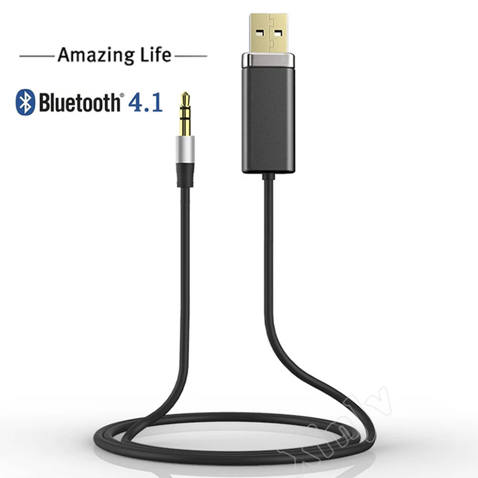 Стерео 3.5 USB blutooth звук Беспроводной Музыка Аудио приемник Bluetooth адаптер aux 4.1 HiFi мм