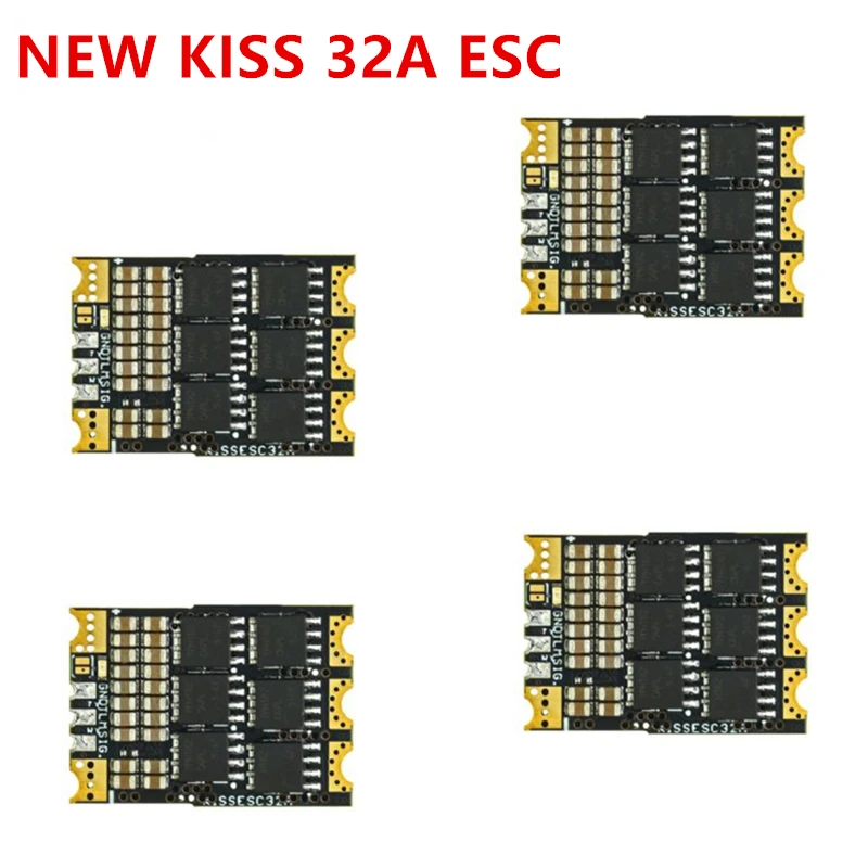 4 шт. Flyduino KISS 32A Racing Edition ESC(2~ 5 S