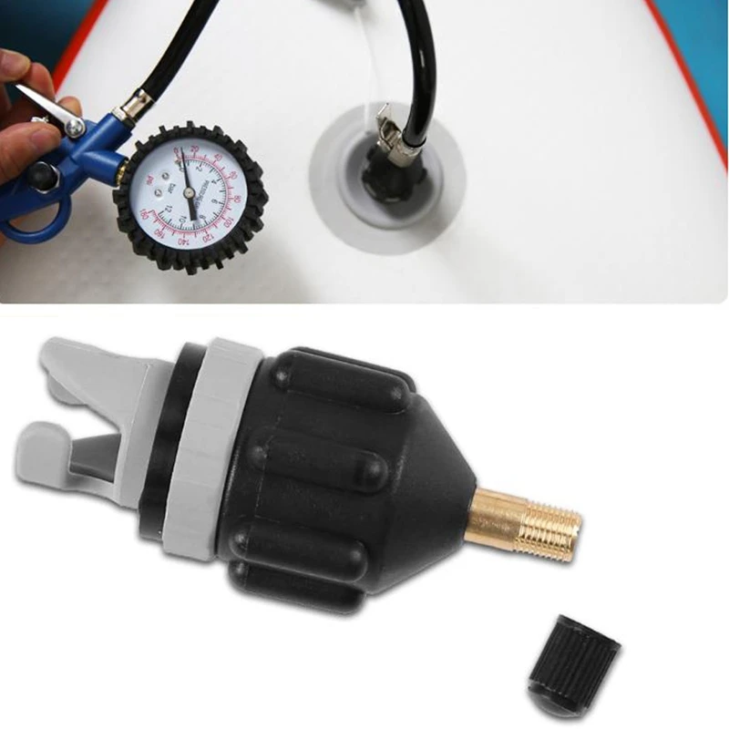 

Inflatable boat kayak Accessories Canoe Kayak Pump Valve Adapter Sup Board Kayak Pump Adaptor boat accessories marine fishing