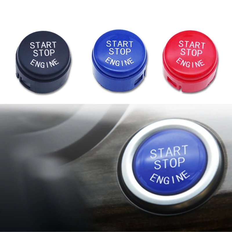 

Car Engine Start Button Switch Cover Start button switch Without Off Button For BMW 5 6 7 Series For F02 F12 F15 G30 F10 F11 F18