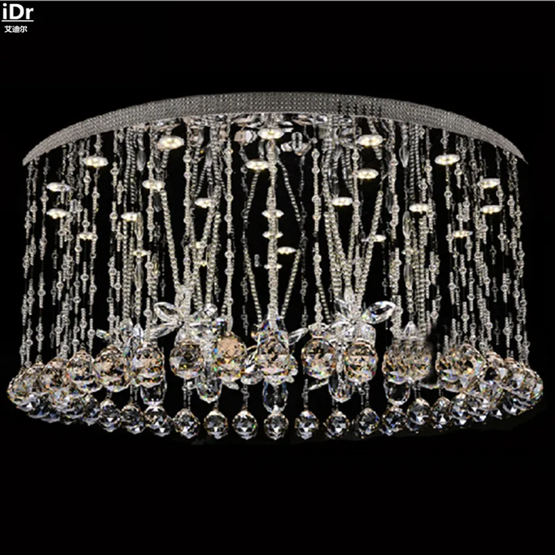 

Production and sales of ordinary minimalist led Crystal Light low voltage led round the hall lights Ceiling Lights Rmy-0167