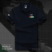 Мужские футболки поло с коротким рукавом, белые, брендовые, с принтом, для страны, хлопок, Национальный флаг, PS PSE