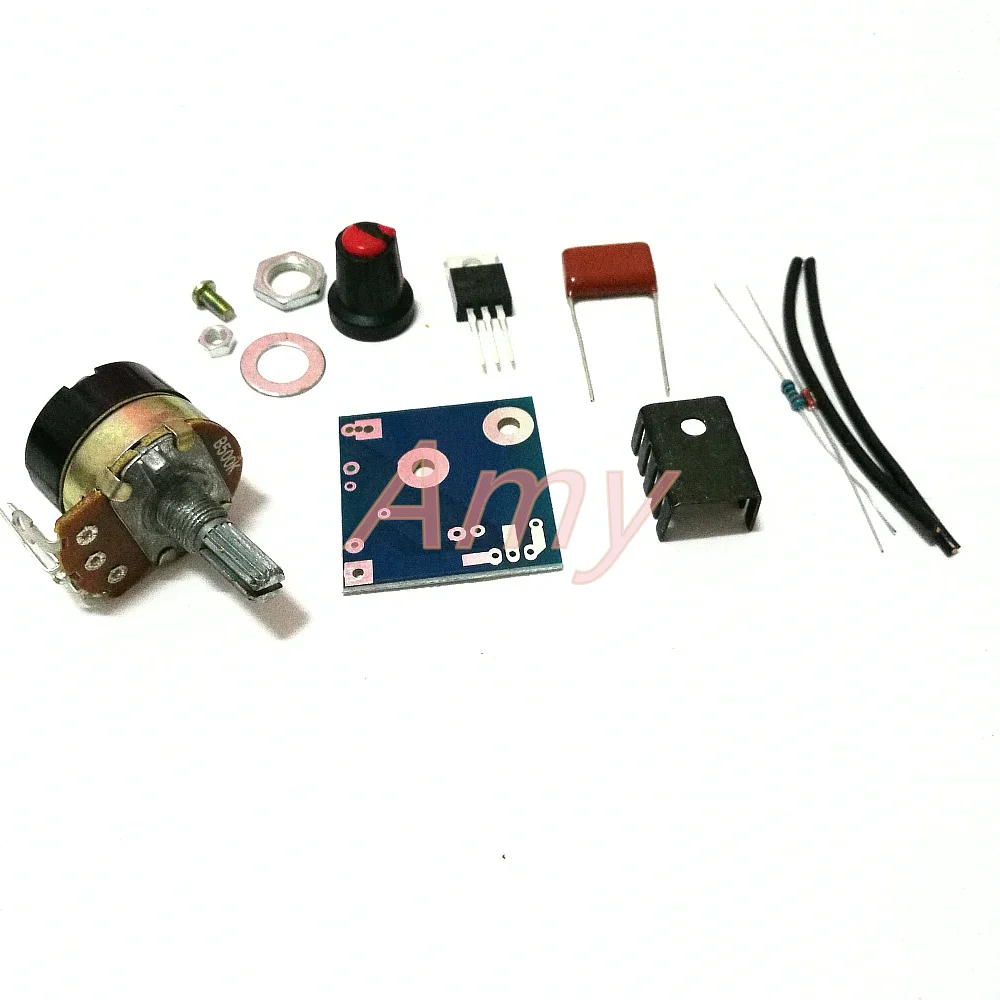 220V 500W Dimmer Thermostat Regulator Infinitely Variable BT136 Speed Governor