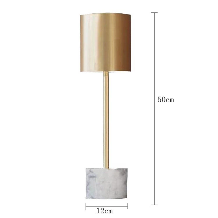 Современная настольная лампа, креативный мраморный светильник для гостиной, для кабинета, настольная лампа, простая прикроватная, для спальни, дизайнерский Настольный светильник, для чтения, для столовой