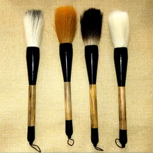 4 шт./упак. китайская Pianiting Кисть ручка Хоппер-образная краска кисть художественная стационарная масляная краска ing кисть каллиграфия ручка