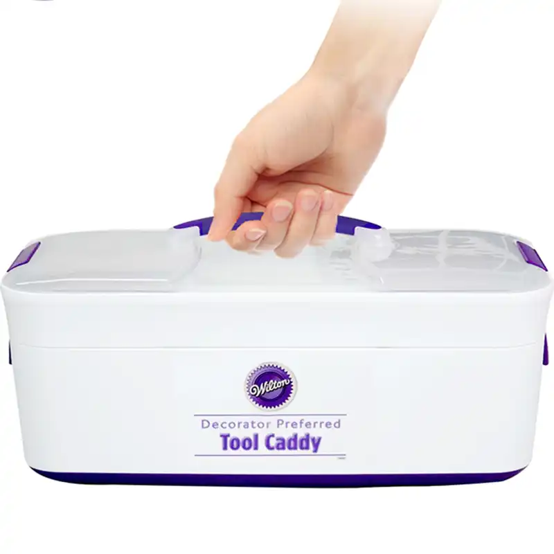 Wilton Storage Box Piping Tips Icing Color Organizer Case