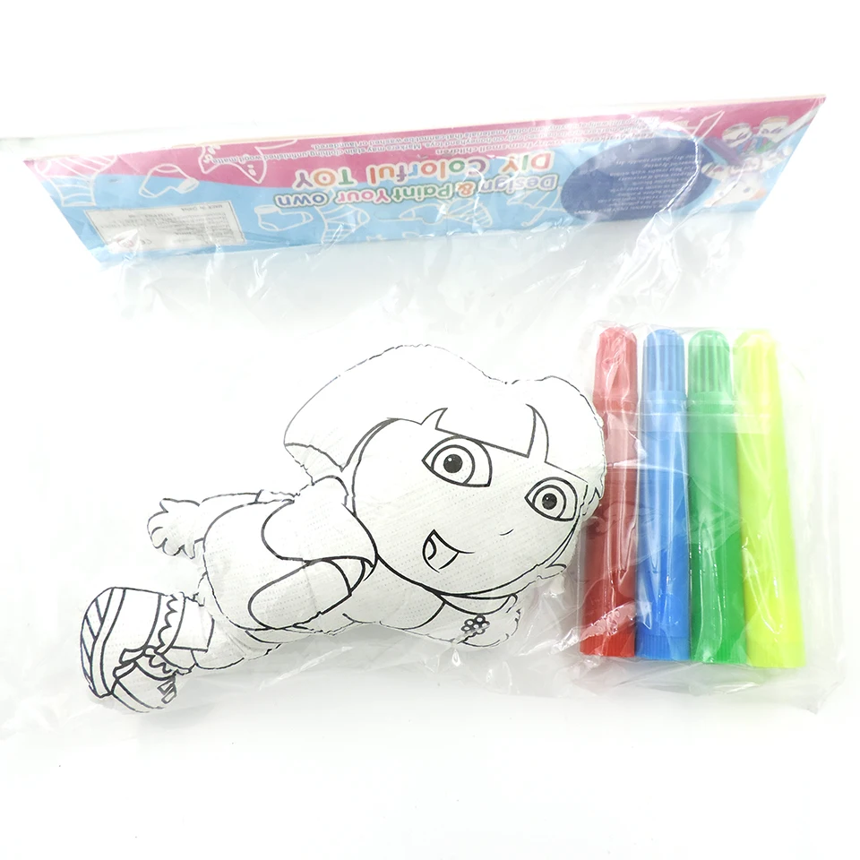 15 Cm DIY Kustomisasi Boneka Mainan Kartun Pesawat Hewan Mewah
