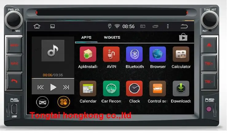 Clearance 6.2" Android 7.1 for NISSAN UNIVERSAL car dvd,gps navigation 4G,Wifi,BT,4 core,16G flash,1080P,Russian,English 1