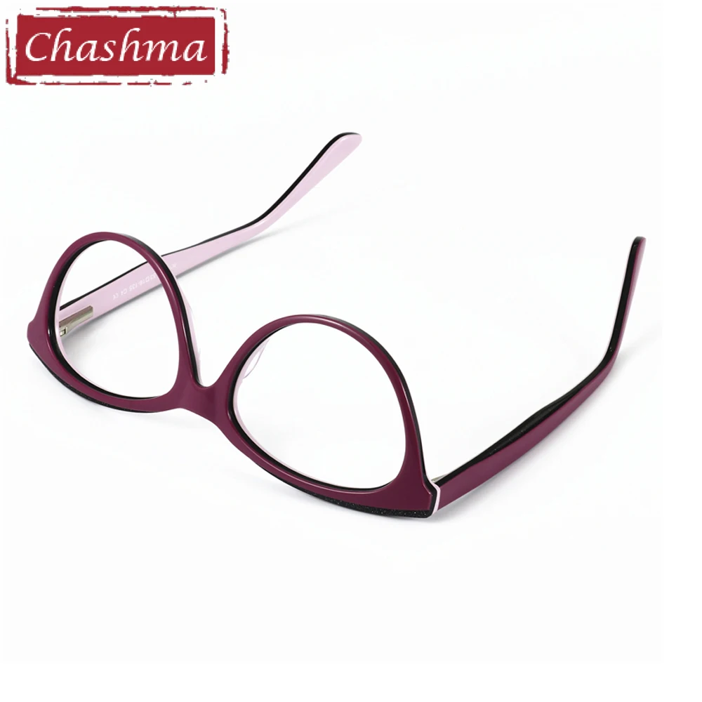 Женские очки из ацетатного материала Chashma брендовые модные трендовые для