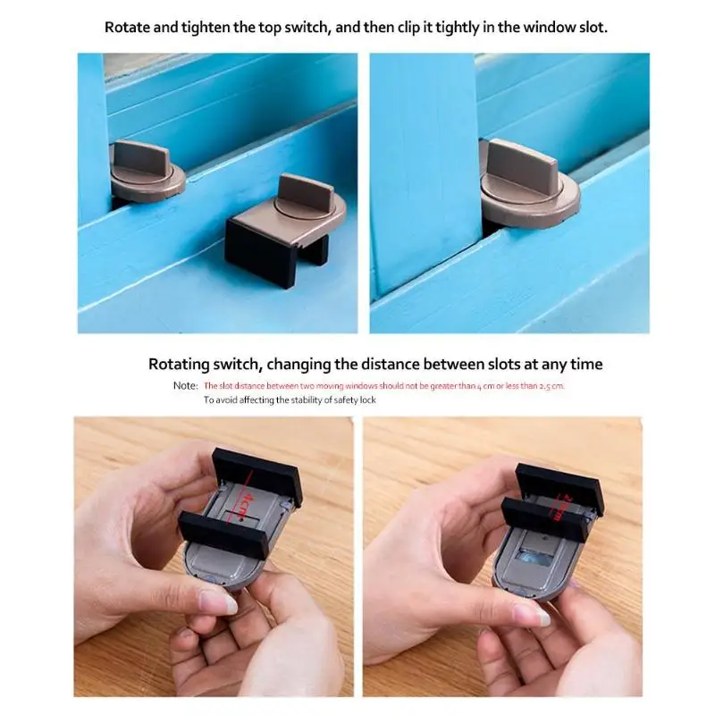 Раздвижные створки стопор замки для шкафа ремни Противоугонная защита детей двери для маленьких детей Защитный Регулируемый Замок для окна шкафа Sl