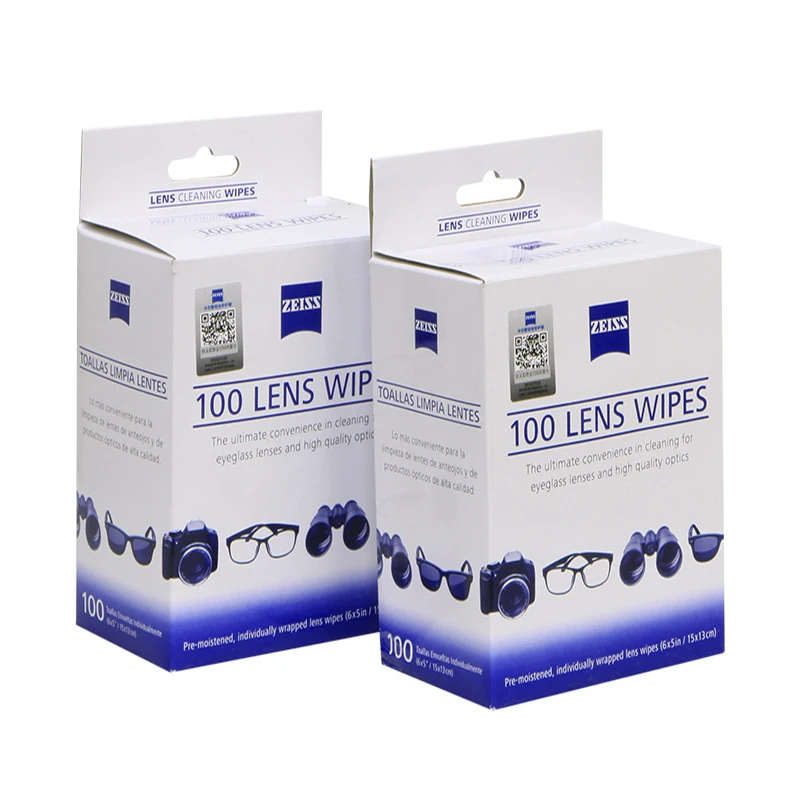 ZEISS pre moistened microfiber glasses cleaner dslr digital lens ccd