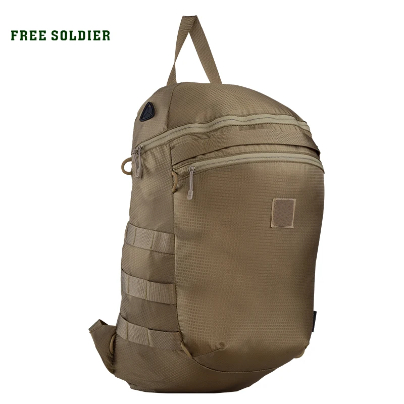 

FREE SOLDIER outdoor sports tactical military portable storage backpack for men lightweight wear-resistant for climbing camping