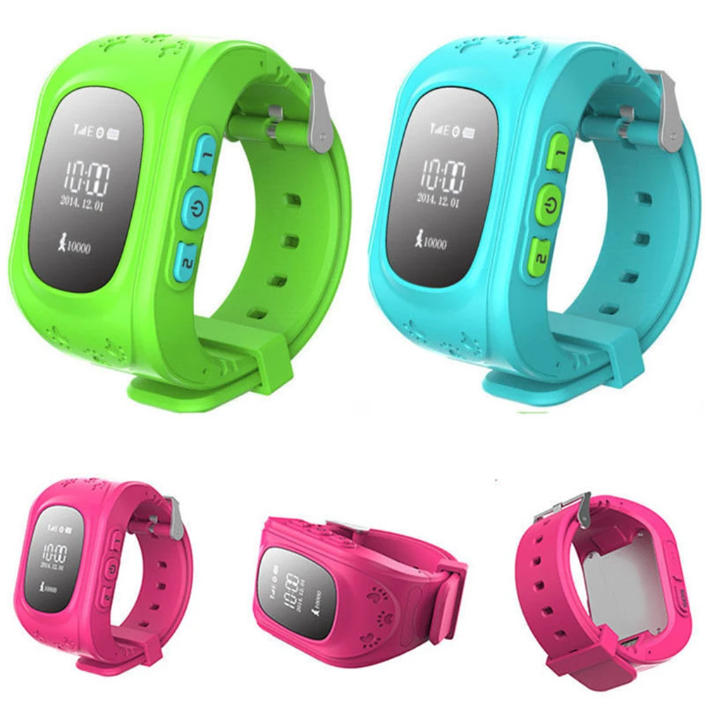  Anti Lost Q50 OLED Child GPS Tracker SOS Smart Monitoring Positioning Phone Kids GPS Baby Watch Com - 33006290617