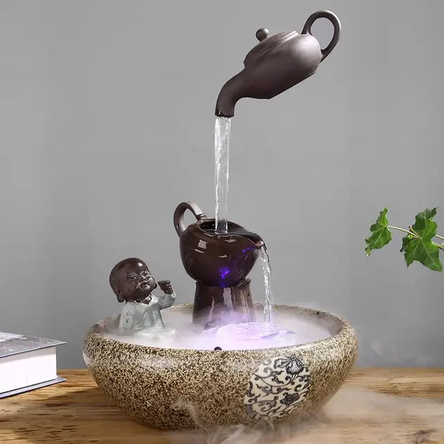 Creative Chinese Style Water Fountain Decoration Living Room Decoration