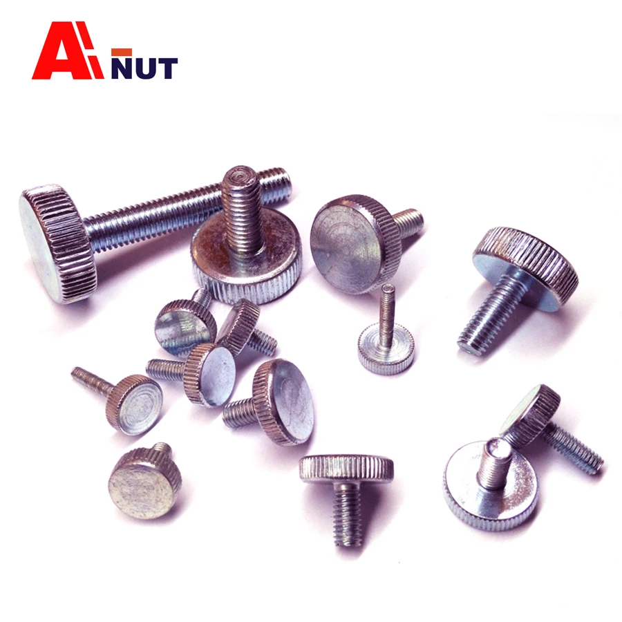 m3 Knurled screw , 6mm 20mm , Knurled screw m3 thumb screw , m3 knurled
