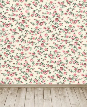 

Custom Photography Background Vintage Pink Flower Baby Backdrops for Photo Studio Retro Wood Backdrops Newborn Photo Props