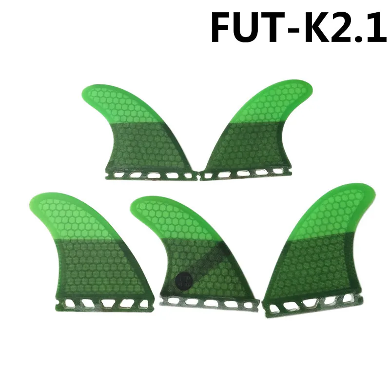 Future Fin K2.1 плавники для серфинга зеленые Стекловолоконные сотовые