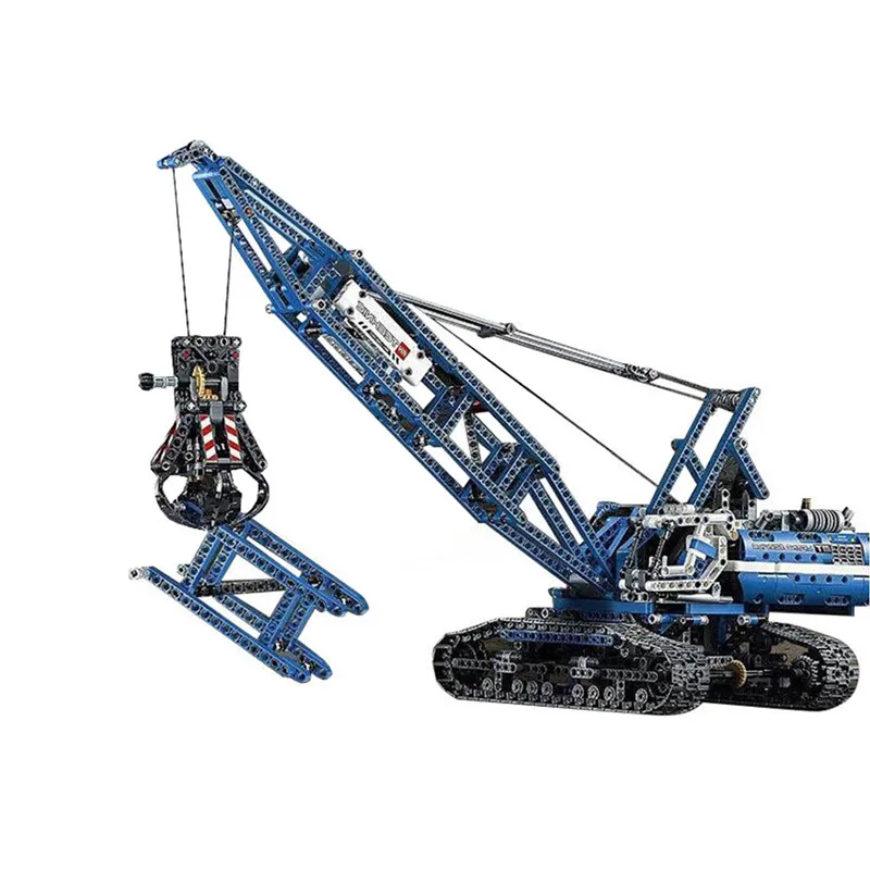 

LEPIN Technic Series 20010 1401Pcs Genuine Technic Mechanical Crawler Crane Model Building Kits Blocks Bricks kids Toys 42042
