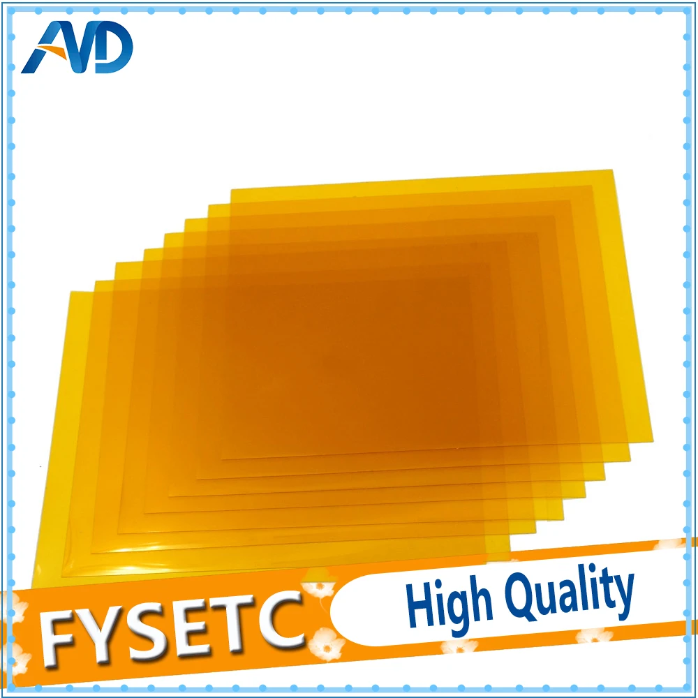 5pcs High Temperature Heat Resistant Polyimide paper 200mm*200mm/214mm