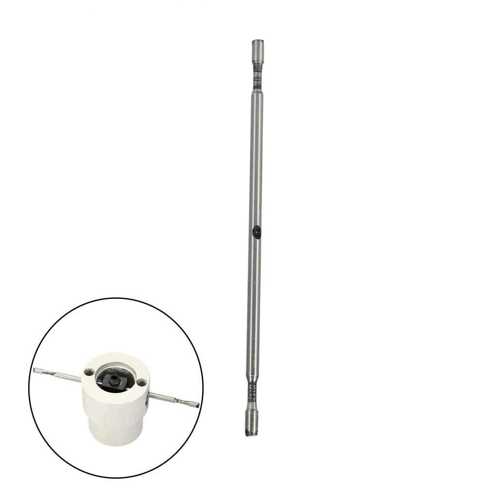 

Adjustable Drill Attachment Cutter Pole Accessory for Double Heads Metal Cutting Sheet Nibbler Saw Cutter Parts 360 Degree