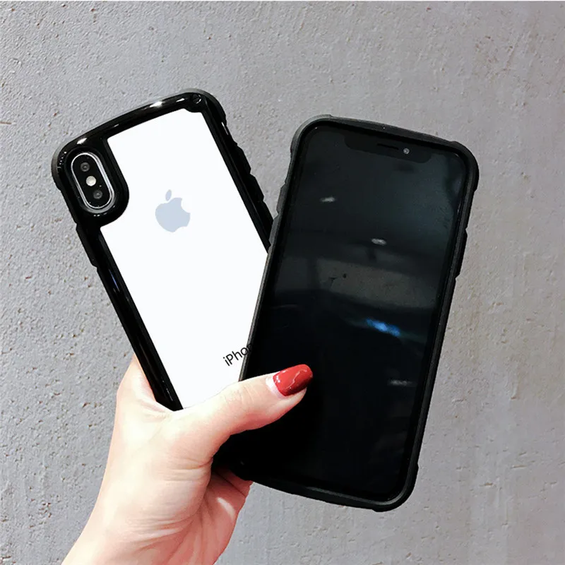 transparent shockproof case for iphone xs max (8)