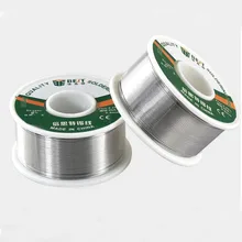 10 шт./партия лучший 0,4 мм 100 г Пайка оловом сварочная проволока припой 2.25% Флюс Канифоль рулон