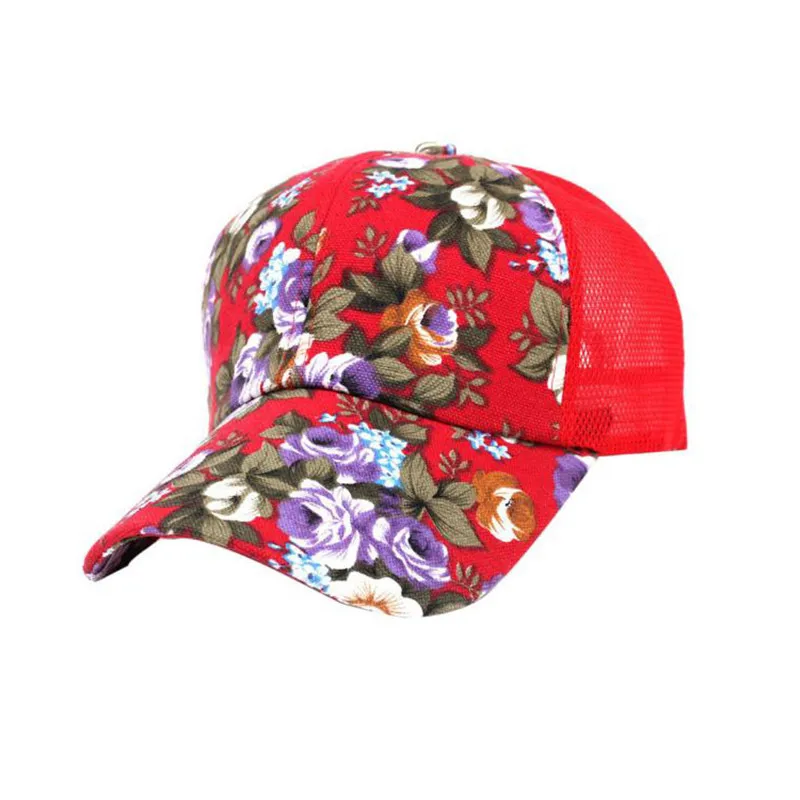 

Women Summer Hats small floral hatBaseball cap spring and summer travel sunscreen visor Femme Baseball Cap Adjustable