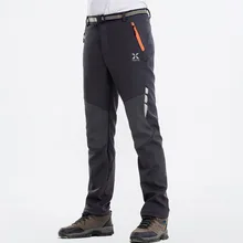 Осень Зима плюс бархатные походные брюки мужские водонепроницаемые ветрозащитные дышащие стрейч брюки для активного отдыха сохраняющие тепло штаны рыболовные