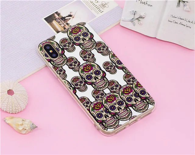 Buy Luminous Case For iPhone X 6 6S Plus Case Soft TPU