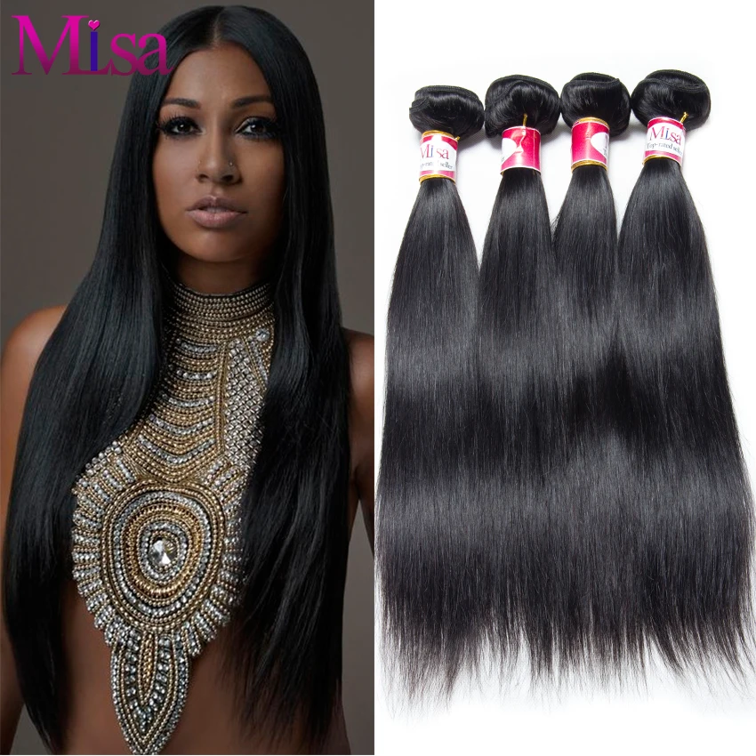 Milisa Hair Products Malaysian Virgin Hair Straight 4 ...