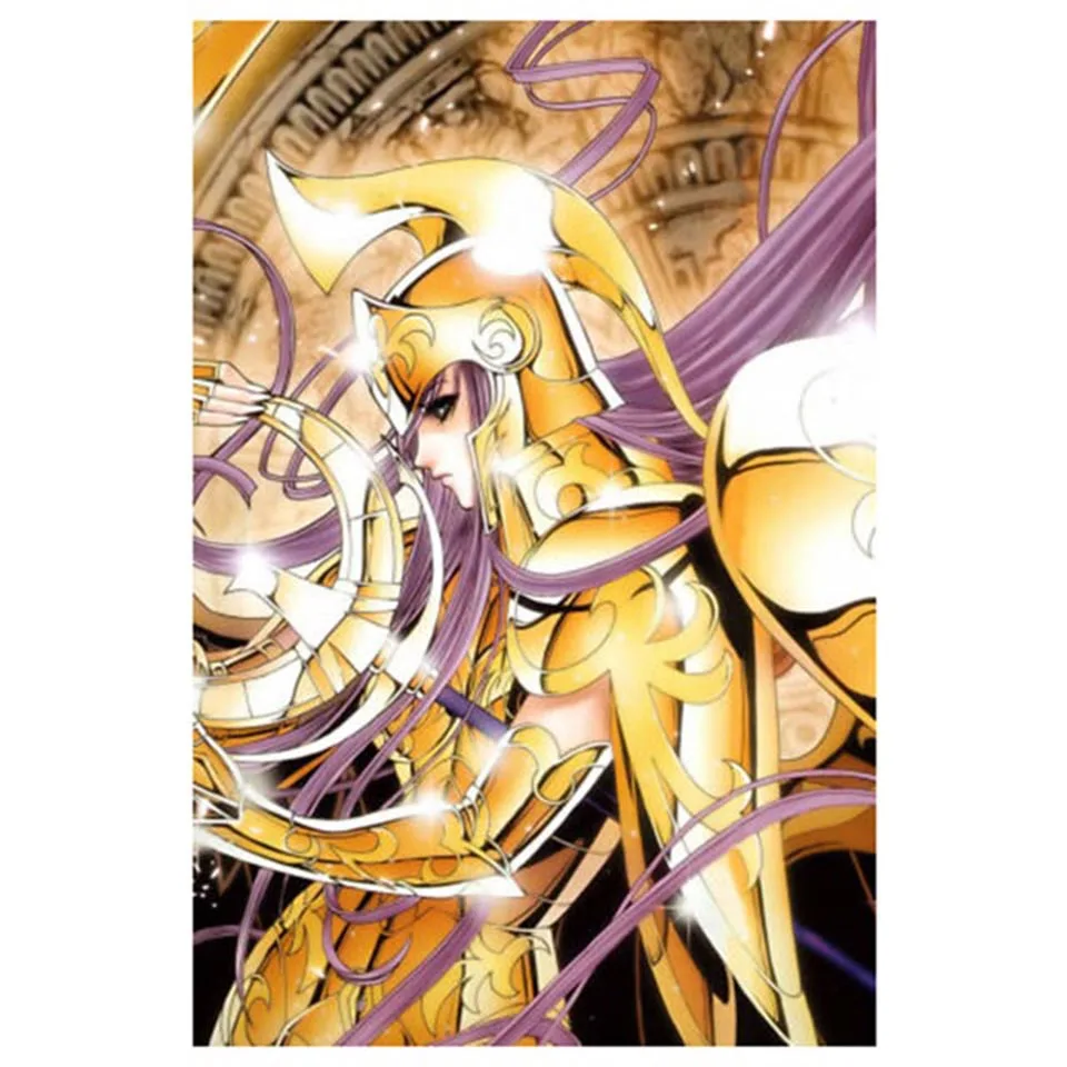 

Embroidery Role Saint Seiya 5D Diamond Handmade Anime Gift Full Square Diamond Painting Cross Stitch Mosaic Rhinestones Pictures