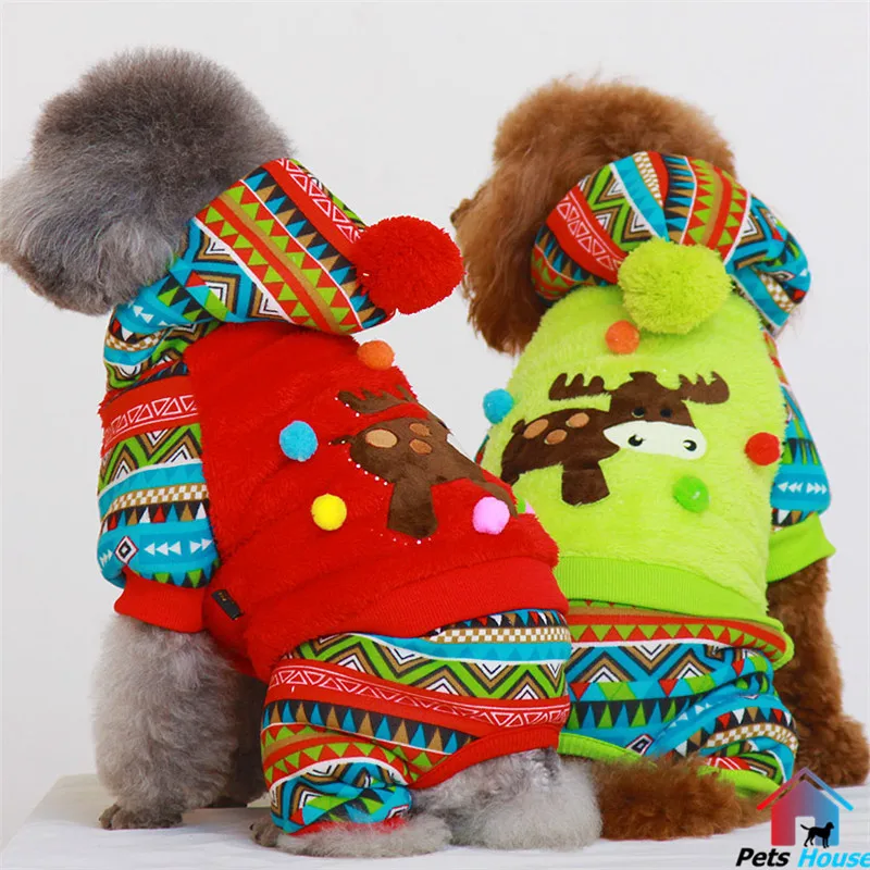 HOT Sales Christmas Pet Dog Clothes Dress Best and Cute Dog pet Clothing For puppy Dog Love Coat